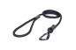 Preview: klassische Hundeleine TWIST - M - 145cm - schwarz